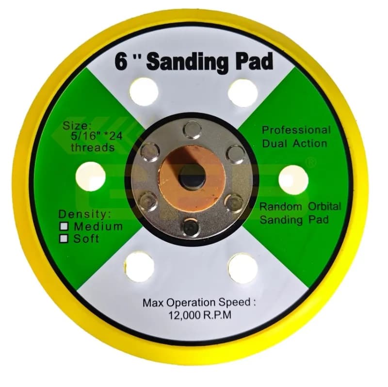 GFB Backing Pad 150 mm 6 Hole Orbital