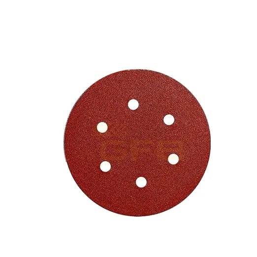 Cırtlı Disk Zımpara 6 Delikli 6" - 150 mm 100 Kum