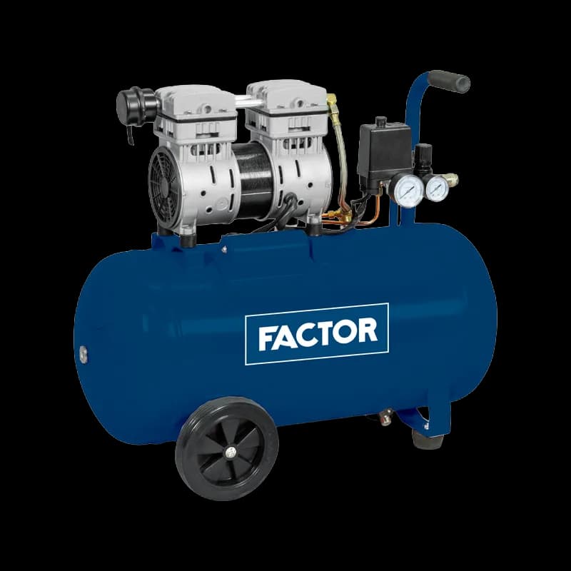 Factor FACEWS100B-S2 Silent Air Compressor 100 L