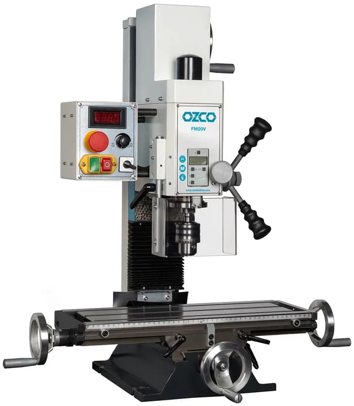Ozco FM20V Bench Milling Machine 500x180 mm Table