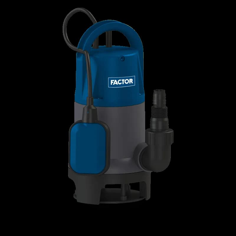 Factor FACCD750P-N Plastik Gövdeli Drenaj Pompası 750 W