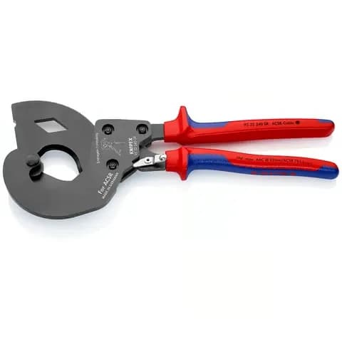 9532340SR Knipex ACSR Havai Hat Kablo Kesme Makası (Çelik GöVDEli Havai Hat Kablolar İçin)