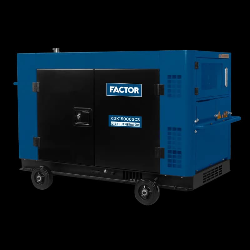 Factor FCKDK15000SC3 Kabinli Dizel Jeneratör 15 kVA