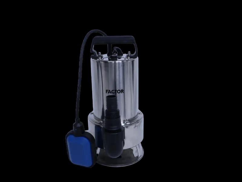 Factor FACCD900PINOX Paslanmaz Gövdeli Drenaj Pompası 900 W