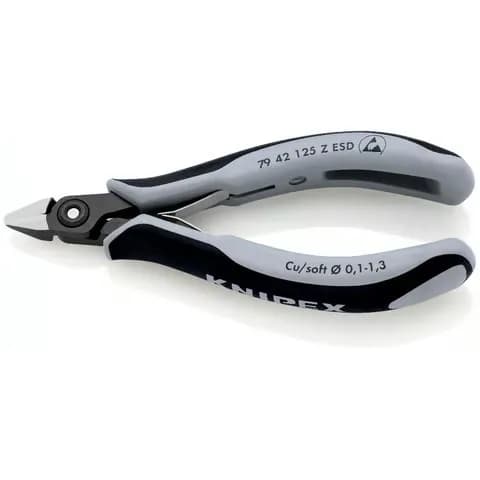 Knipex 7942125ZESD Electronics Diagonal Cutters