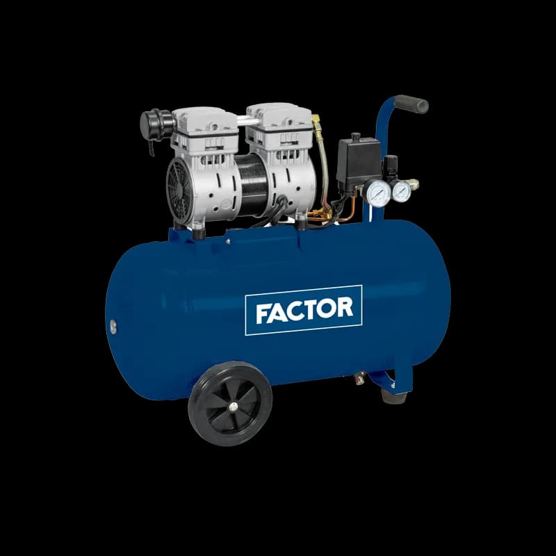 Factor FCAC50S Silent Air Compressor 50 L
