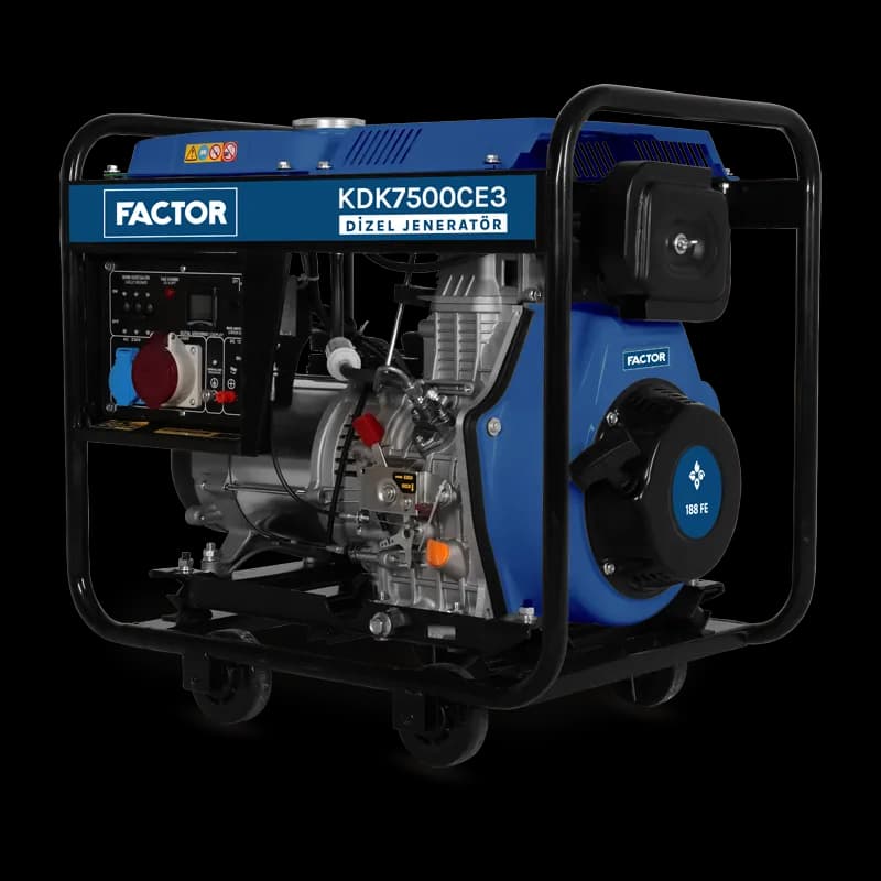 Factor FCKDK7500CE3 Dizel Jeneratör 6,9 kVA