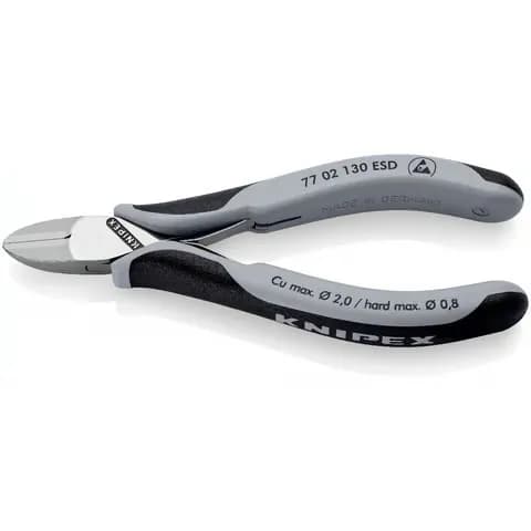 7702130ESD Knipex Electronics Diagonal Cutters- ESD