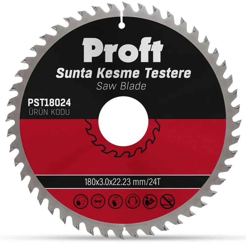 Proft Sunta Kesme Testere 180x3.0 (PST18024) 24T