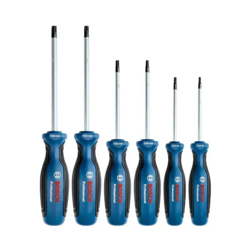 Bosch TORX Screwdriver Set 6-piece 1600A01V09