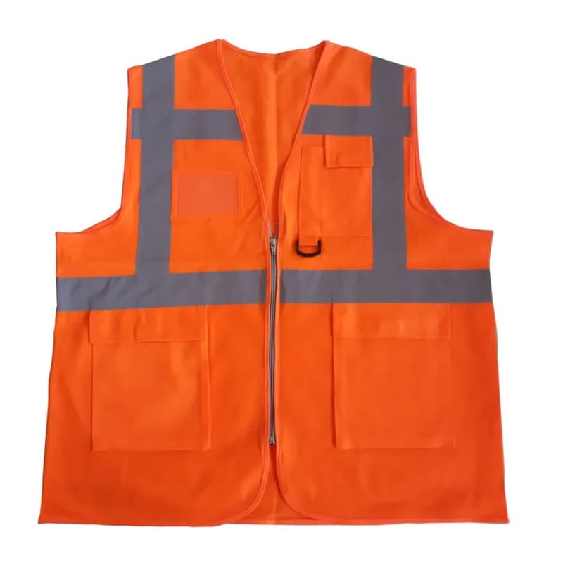 İkaz Yeleği Mühendis Tipi Turuncu XXL