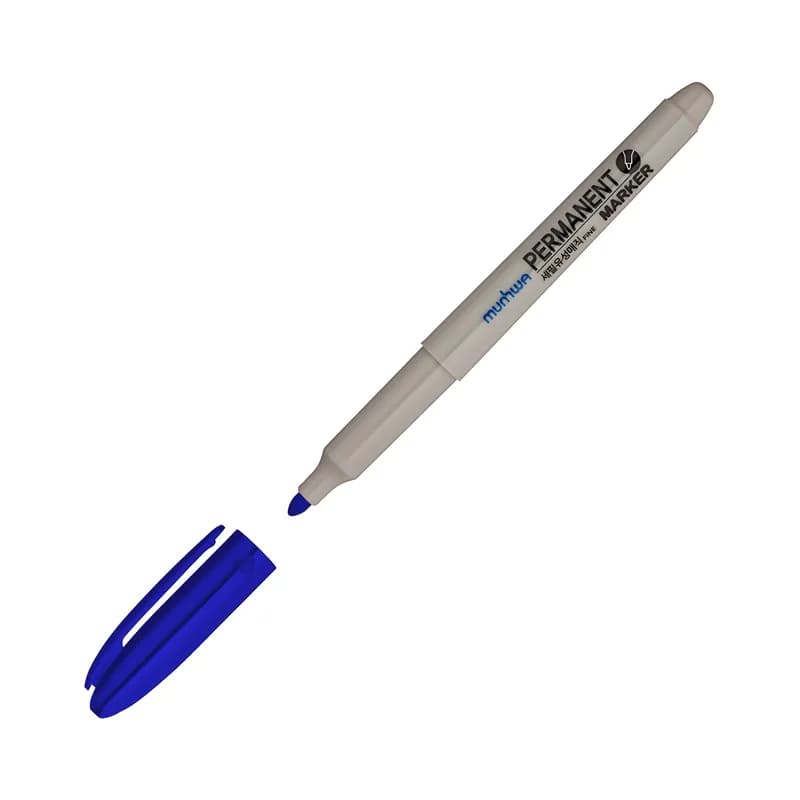 MUNHWA Permanent Marker Asetat Kalemi Fıne Mavi