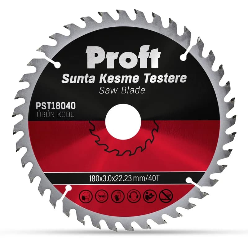 Proft Sunta Kesme Testere 180x3.0 (PST18040) 40T