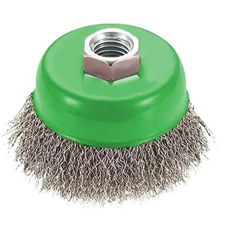 CTM Paslanmaz Saçaklı Çanak Fırça (PSC-55) 55 mm