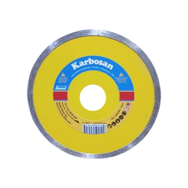 KARBOSAN Sürekli Elmas Kesici 115x1.8x22 (950210)