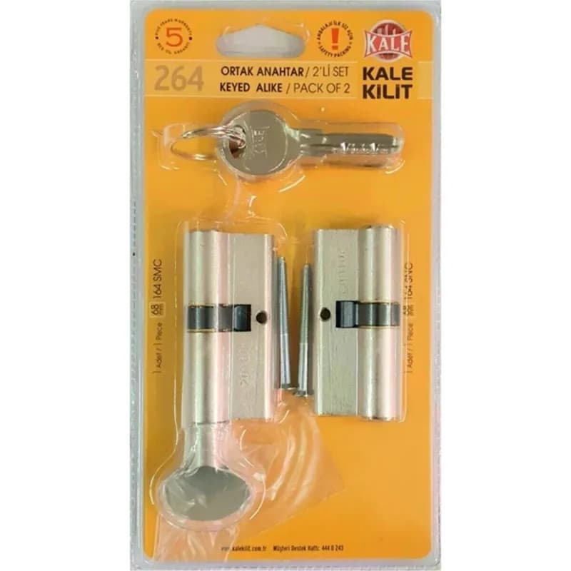 Kale İkili Sistem Silindir Seti (Barel) 68 mm Nikel 264 SNC+SMC