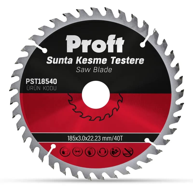 Proft Sunta Kesme Testere 185x3.0 (PST18540) 40T