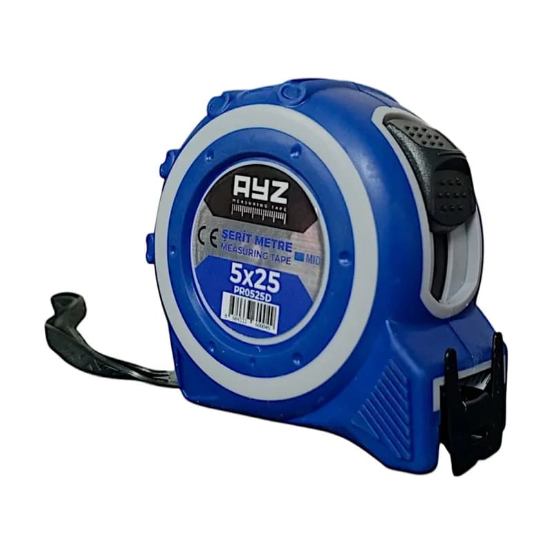 Ayz Muhafazalı Şerit Metre (PR0525D) 5x25 mt