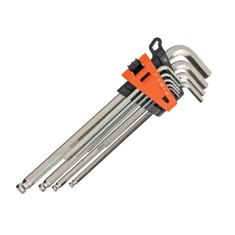 Retta RAT5009 Topbaşlı Allen Takımı Uzun 9 Lu