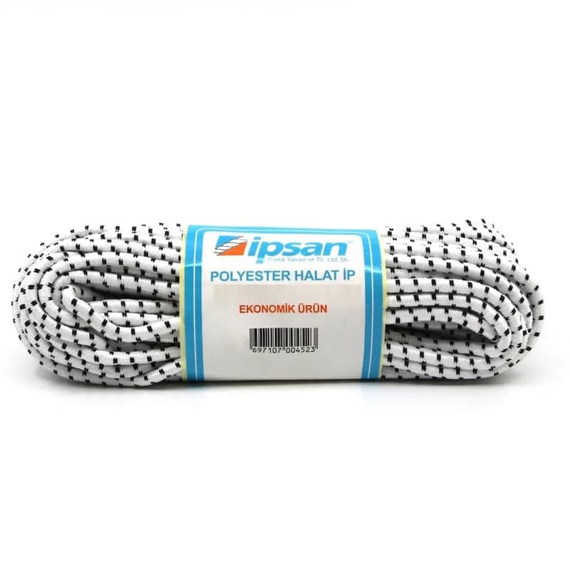 İPSAN Polyester İpek Örme Halat 8 mm 10 mt PY0810