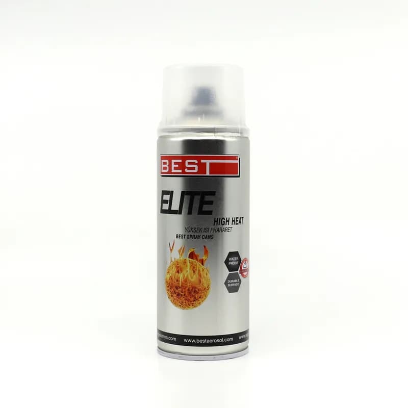 BEST Yüksek Isı (Hararet) Boyası 400 ml Gümüş