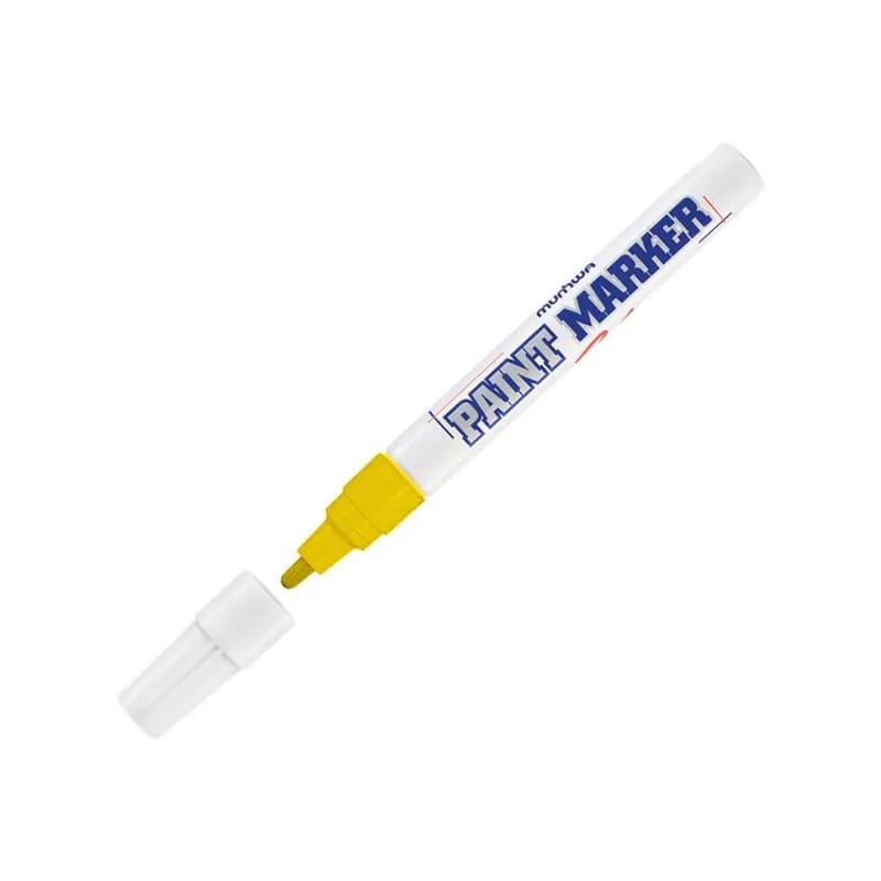 MUNHWA Paınt Marker Tam Örtücü Boya Kalemi Sarı