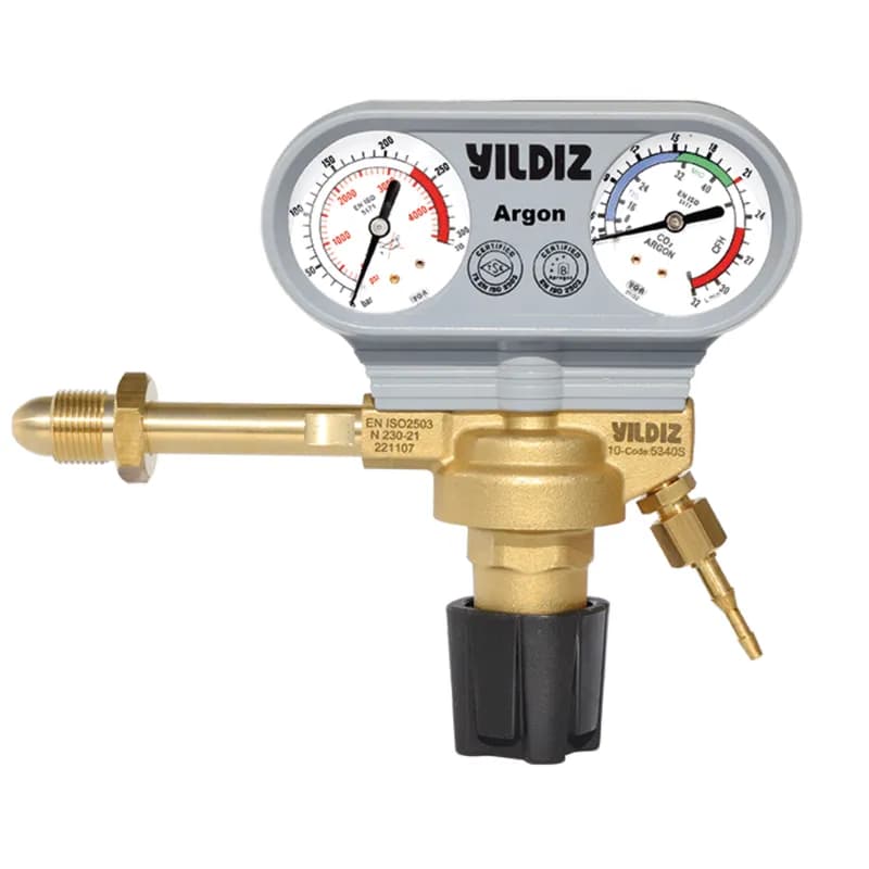 YILDIZGAZ 5340S Argon Basınç Düşürücü 0.21 lt/DK