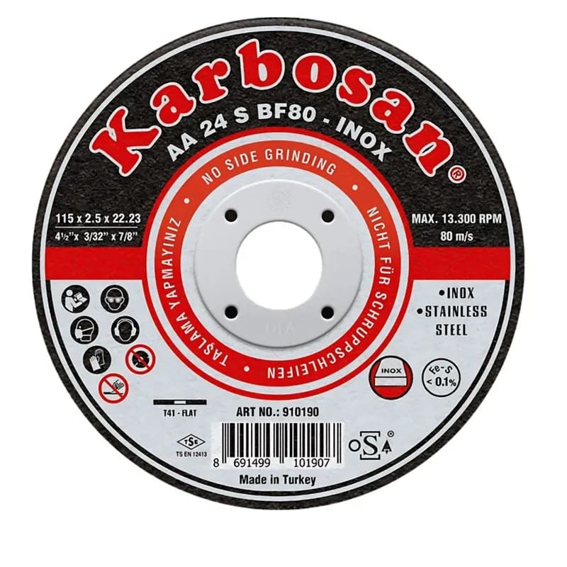 KARBOSAN İnox Kesici 115x2.5x22 (910190)