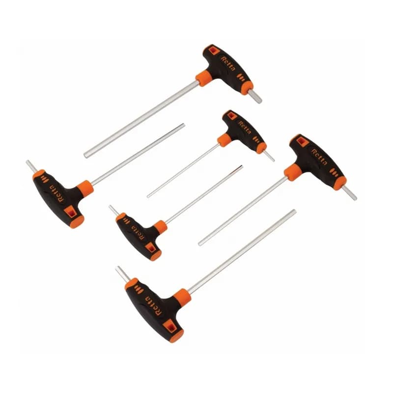 RETTA RTA0600 T Saplı Allen Anahtar Takımı 6 Lı