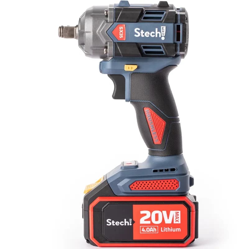STECH-END Akülü Darbeli Somun Sık. 4.0 Ah 20 V SX35