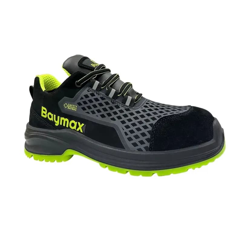 BAYMAX BX-12 S1 Çelik Burunlu Ayakkabı Yeşil NO:43
