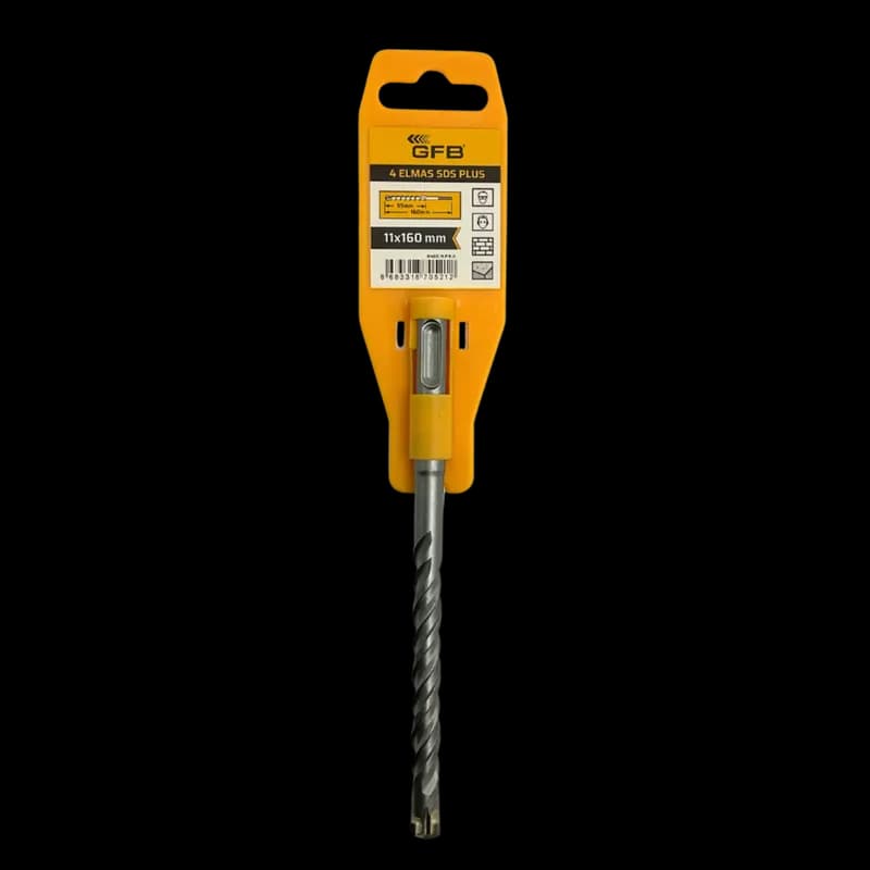GFB 4 Elmaslı SDS Plus Matkap Ucu 11x160 mm 2088