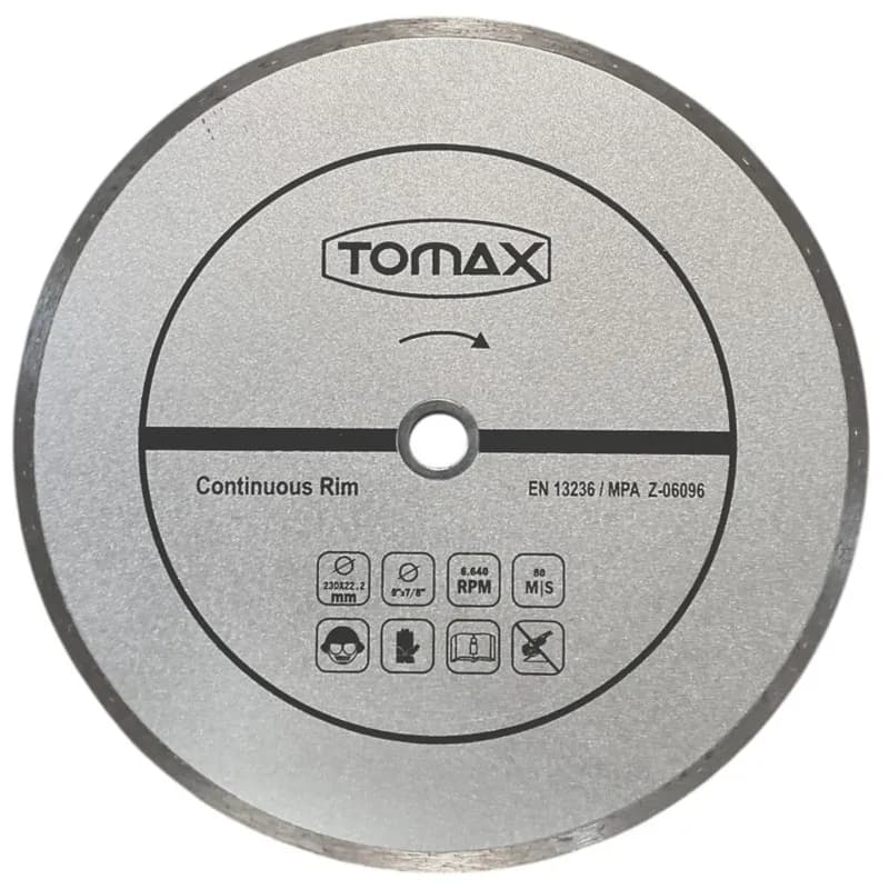 Tomax Sürekli Elmas Kesici 230x2.4x22