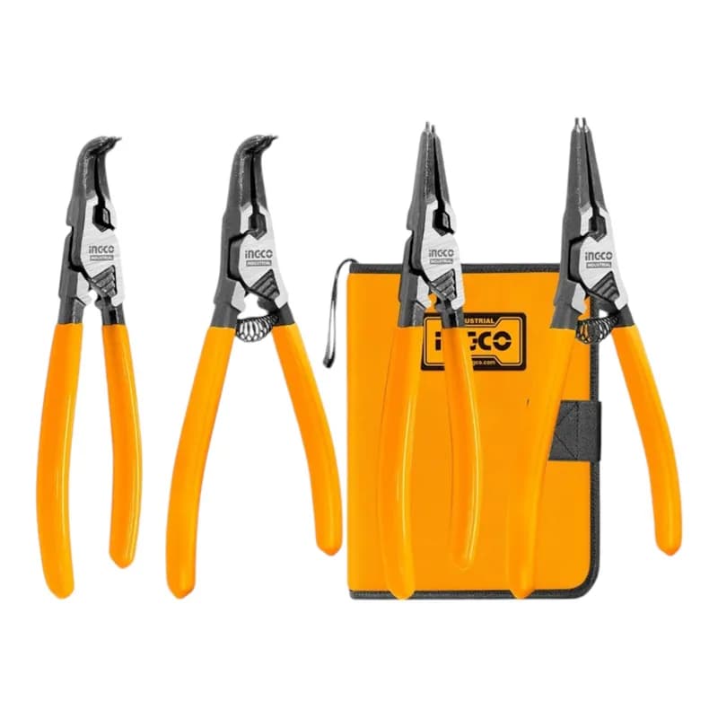 İNGCO HCCPS26180 Segman Pense Seti 4 Lü 180 mm