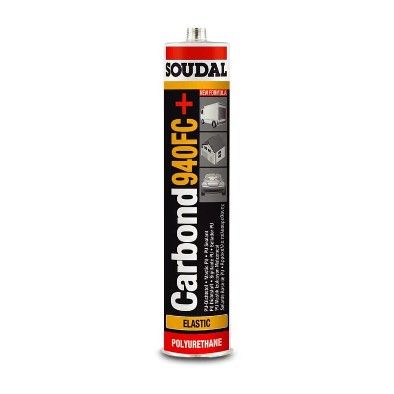 SOUDAL Poliüretan Mastik 280 ml 940FC+ Siyah 161078