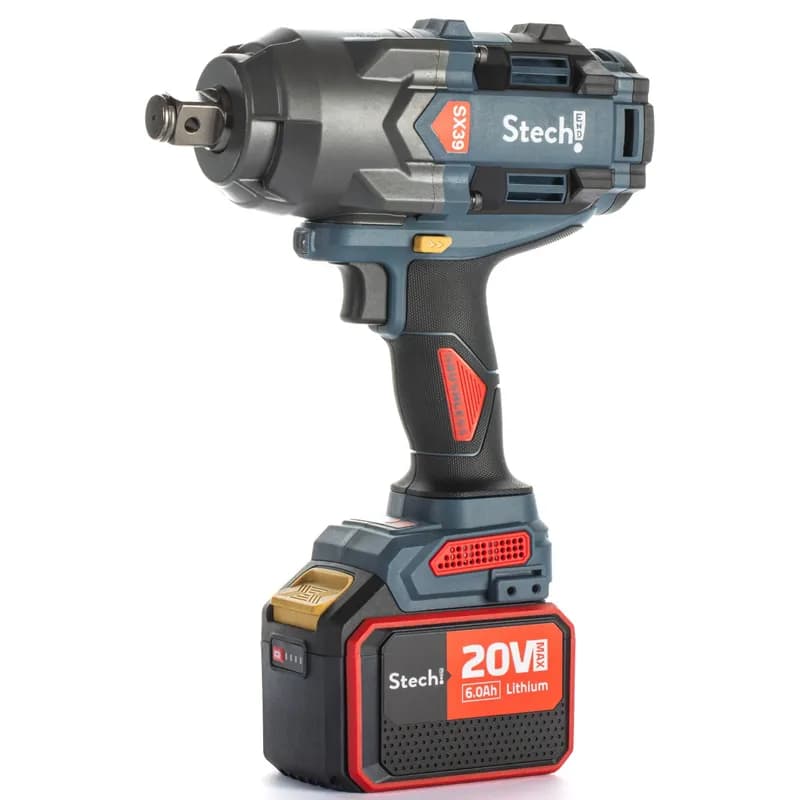 STECH-END Akülü Darbeli Somun Sık. 6.0 Ah 20 V SX39