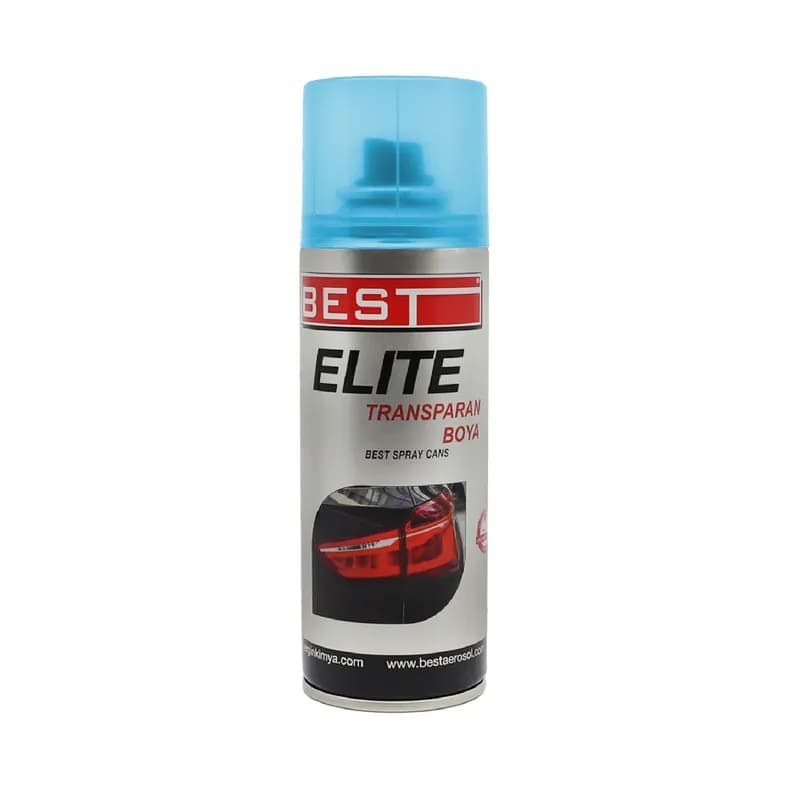 BEST Elite Transparan Far Boyası 200 ml Mavi