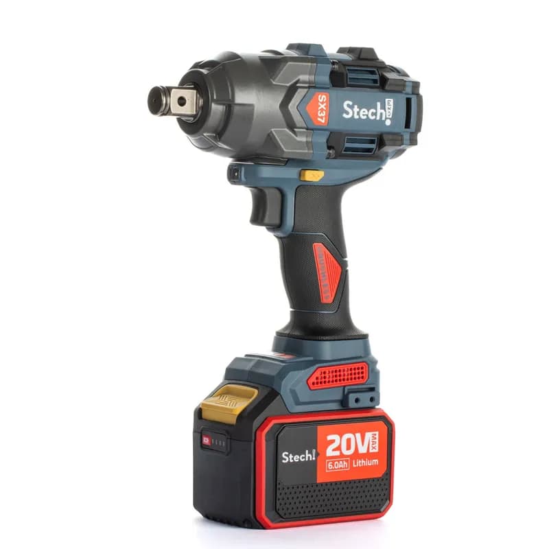 STECH-END Akülü Darbeli Somun Sık. 6.0 Ah 20 V SX37