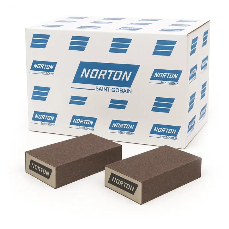 NORTON Sünger Zımpara 100x68x26 80 Kum (Takoz)