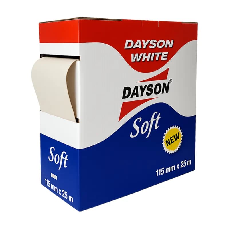 Dayson Soft Foam-Backed Abrasive Roll 115 mm x 25 m 150 Grit