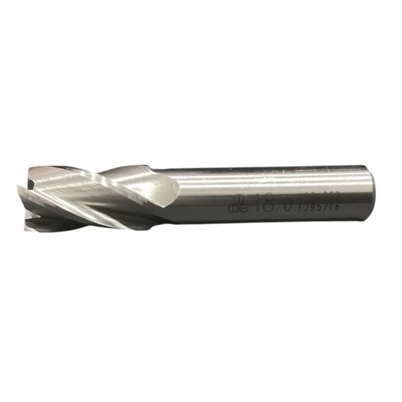 MTE HSSE Parmak Freze Kısa DIN844 18 mm 276181800