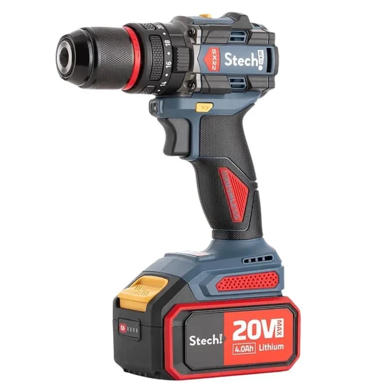 STECH-END Akülü Darbeli Vidalama 4.0 Ah 20 V SX22
