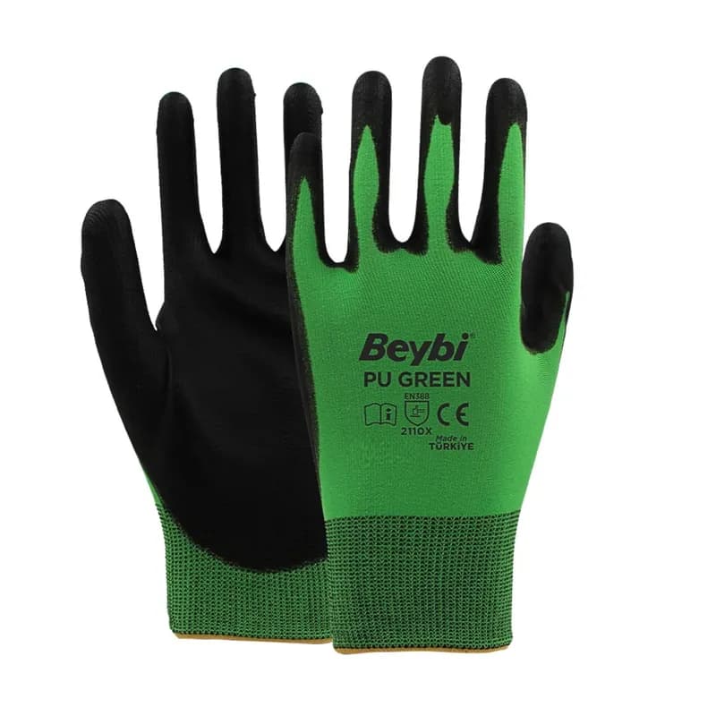 BEYBİ PU Green Eldiven NO:9