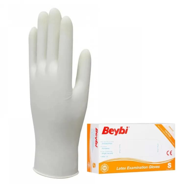 BEYBİ Pudralı Muayene Eldiveni S