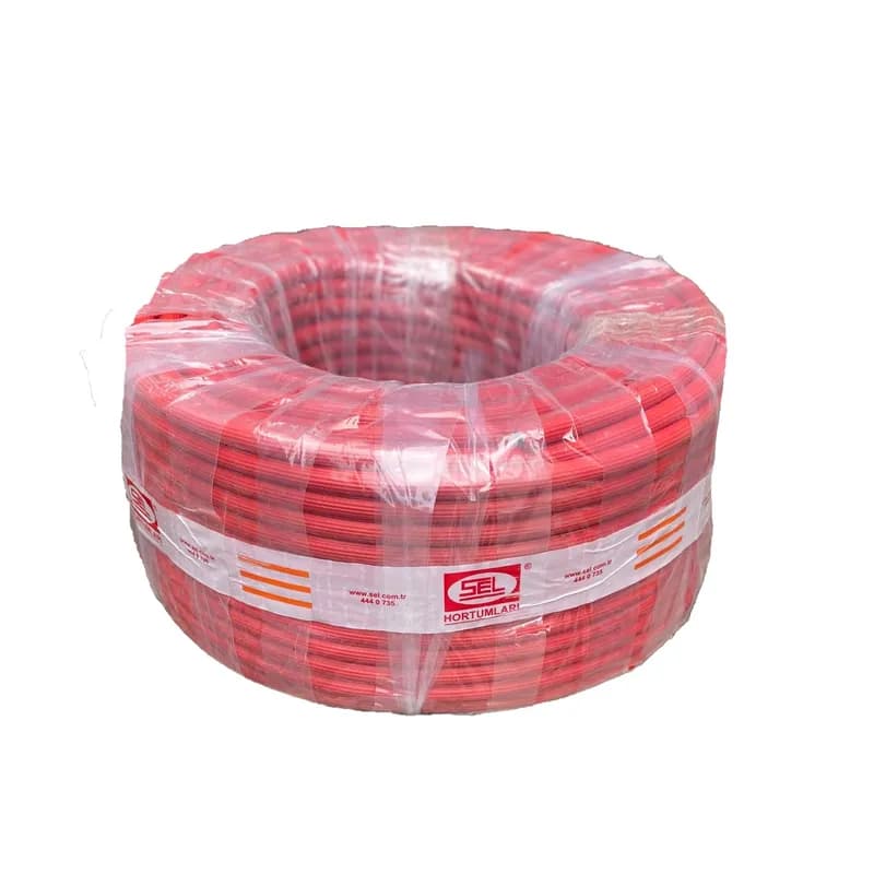 Sel Thermo Hava Hortumu 10 mm (3/8) Kırmızı