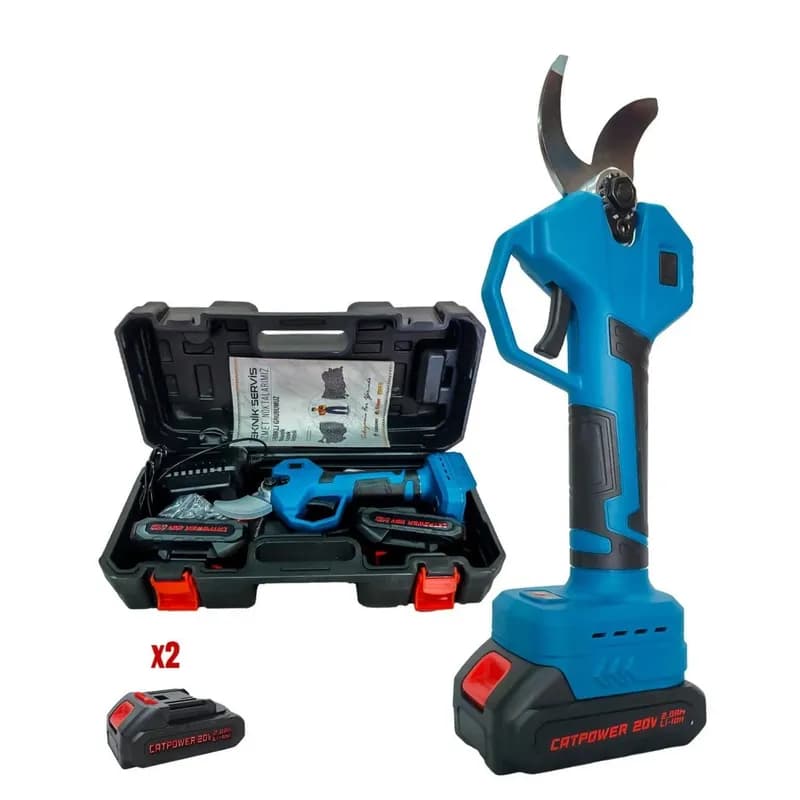 CATPOWER Akülü Dal Budama Makası 20 V 2.0 Ah CAT1340