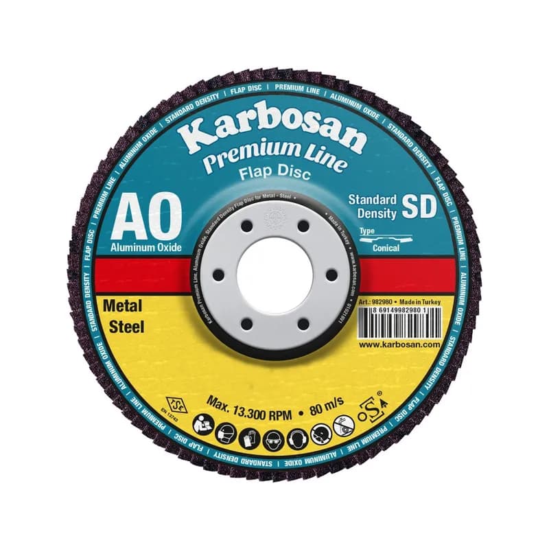 KARBOSAN Flap Ao Kırmızı 115x22 120 Kum (982995)
