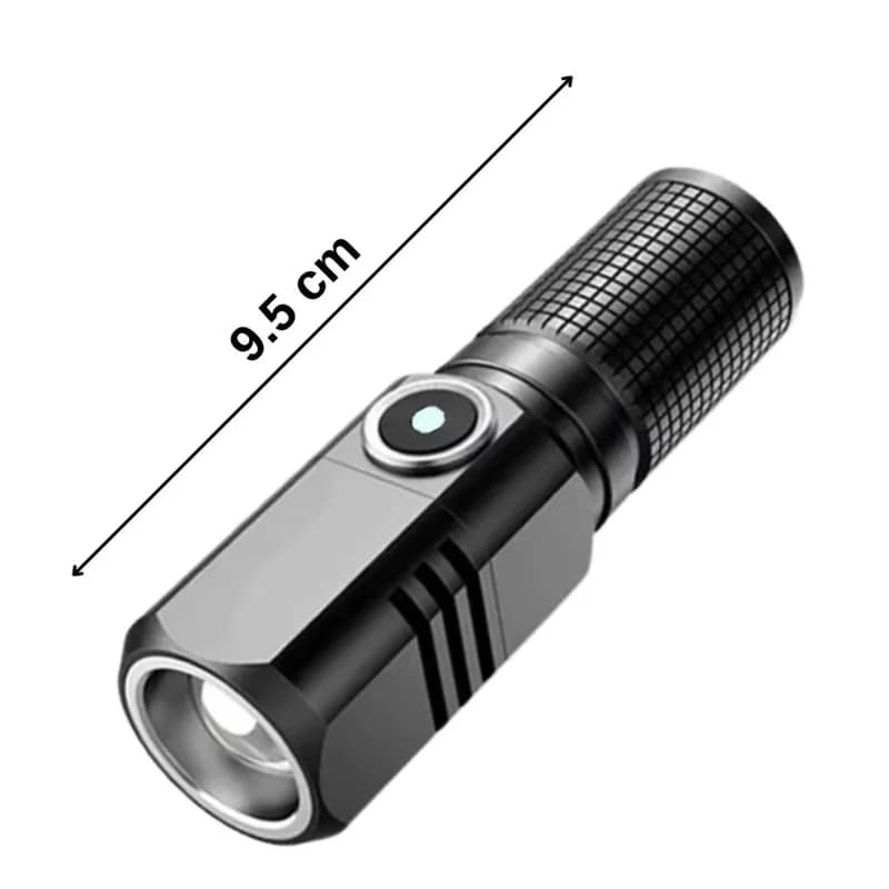 Swat Şarjlı Mini El Feneri 10 W 1800 Lümen Us-536