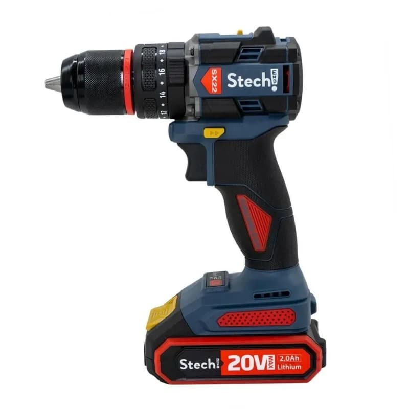 STECH-END Akülü Darbeli Vidalama 2.0 Ah 20 V SX22