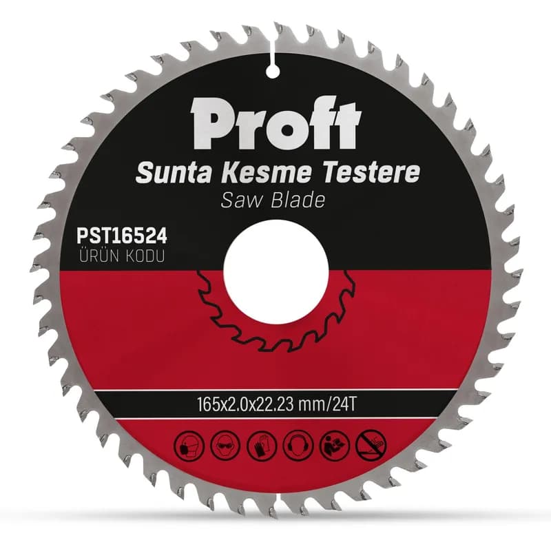 Proft Sunta Kesme Testere 165x2.0 (PST16524) 24T